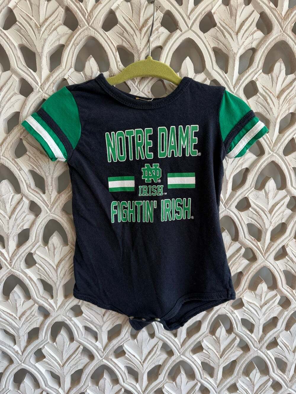 Notre Dame Fighting Irish infant bodysuit, 3-6M - Picture 1 of 6